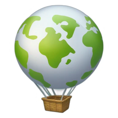 globo aerostatico sticker