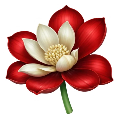 Flower, gem and garlic emoji sticker