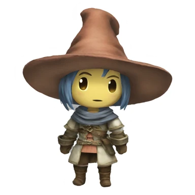 vivi from final fantasy IX sticker
