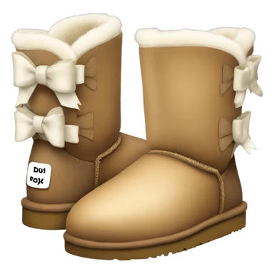 Bailey uggs with bow pair sticker