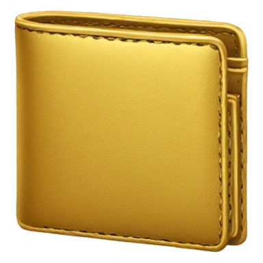 Golden wallet sticker