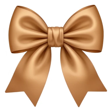 moño cafe claro sticker