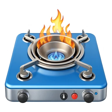 gas burner sticker