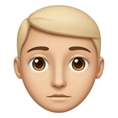 Silent Face emoji sticker