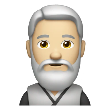 bearded white man with kimon sticker