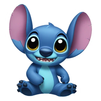 Stitch from kilo and stitch sticker