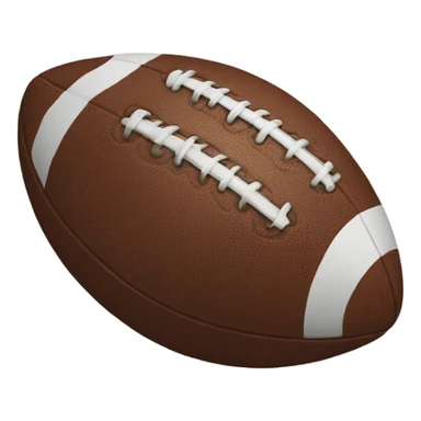 Smiling football sticker