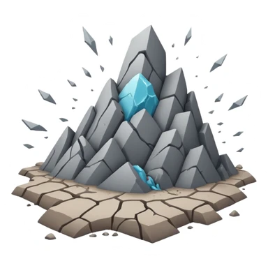 Earthquake image sticker