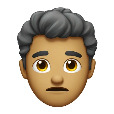 Star with a frowny face sticker