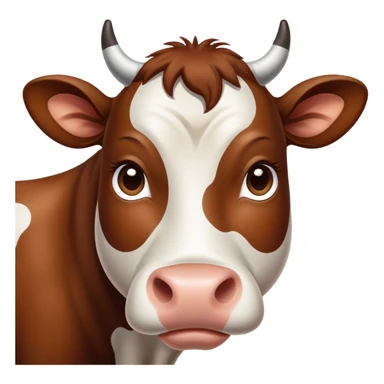 Me as a cow sticker