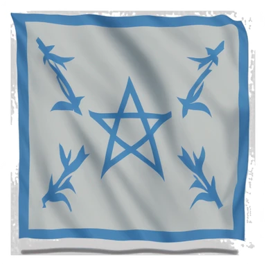 east turkistan flag sticker