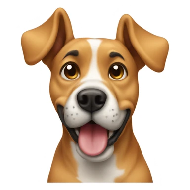 Dog farting  sticker