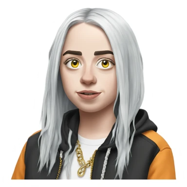 Make Billie Eilish sticker