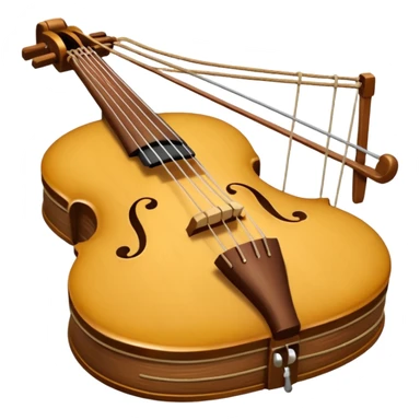 Ukrainian musical instrument kobza sticker