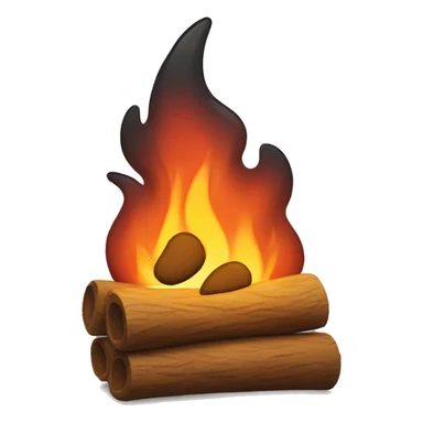 sad fire sticker