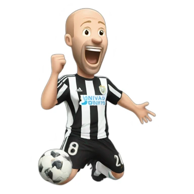 Alan shearer celebration sticker