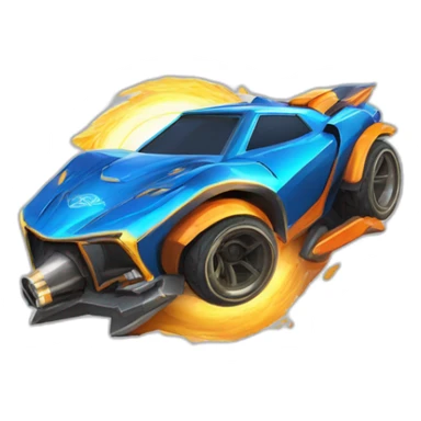 Logo Légende super sonic du jeux rocket league sticker