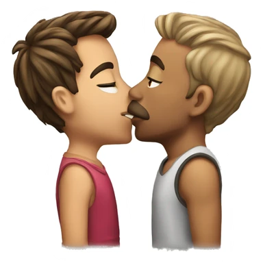 Kiss kiss kiss sticker