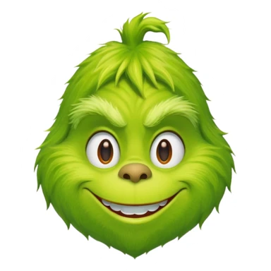 The Grinch is penes sticker