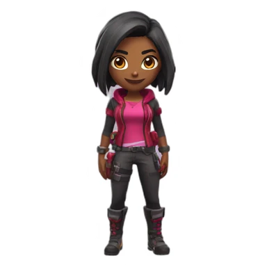 Ruby fortnite skin sticker