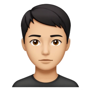 A person who has the sharpest jawline sticker