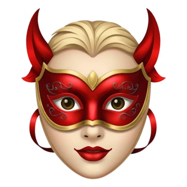 Masquerade Character sticker