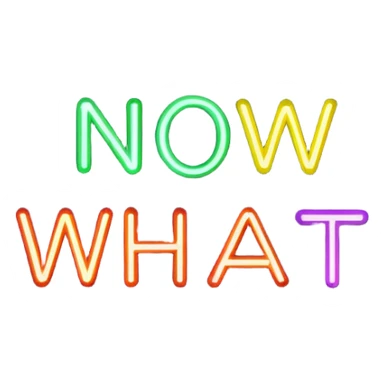now what? sticker