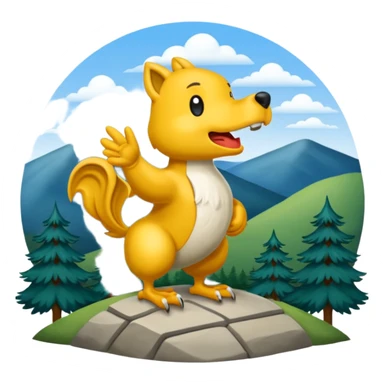 Lester Griel at mount nittany PA sticker