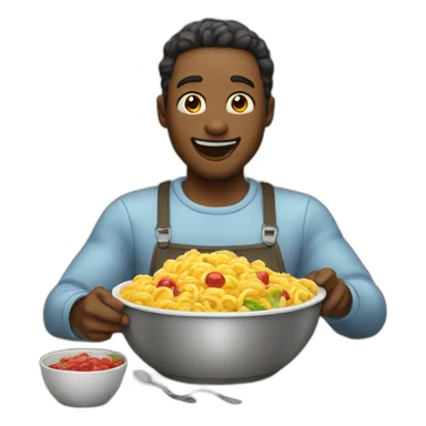 humano comiendo gusanos sticker