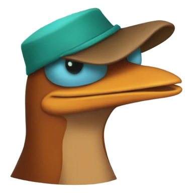 Perry the Platypus sticker