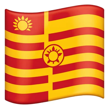 Kannada flag sticker