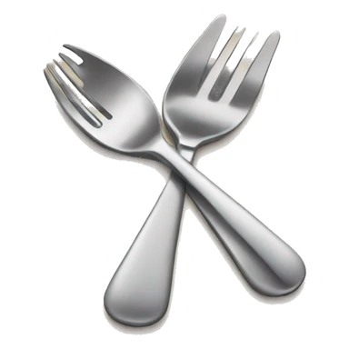 fork spoon and knife sticker