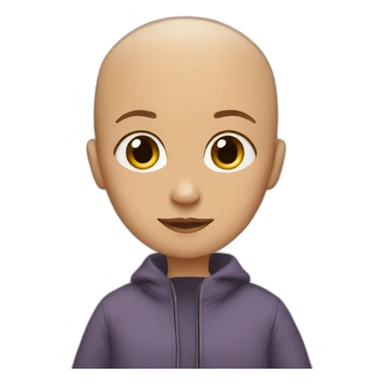 Evey Hammond without hair sticker