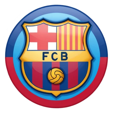Fc barcelona logo  sticker