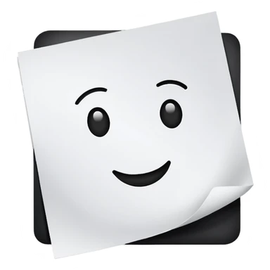 E=mc² on a sheet of paper sticker