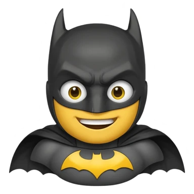 Batman small size emoji sticker