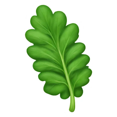 Cilantro leaf sticker