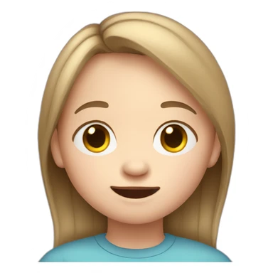 down syndrome kid sticker