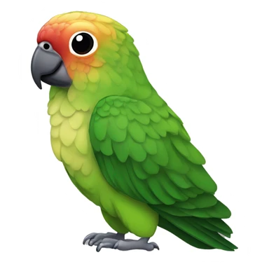green cheek conure sticker