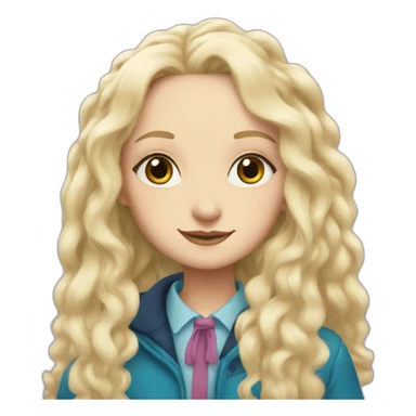 Luna lovegood sticker