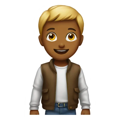 kids playing  sticker