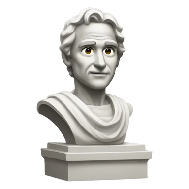 Statue of Oscar  sticker