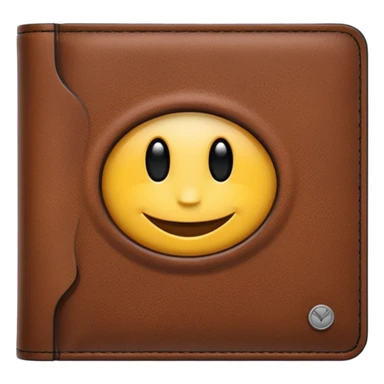 Bi-fold wallet – classic foldable leather wallet.
 sticker