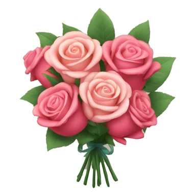 bouquet of roses sticker