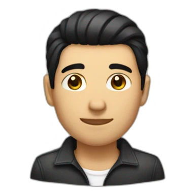 sleek_black_hair_male sticker