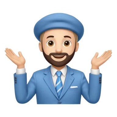 rabbi flying to israel sticker