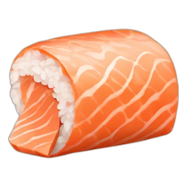 salmon roll sticker