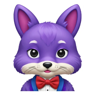Bonnie(blue) from the Five Nights At Freddy's movie sticker