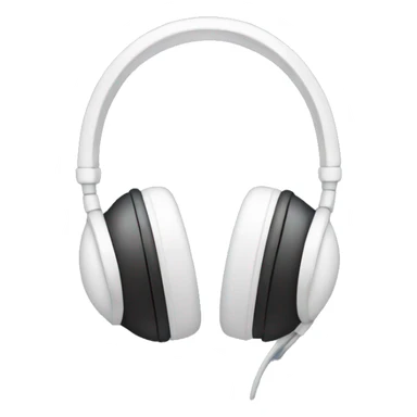 Headphones with a bow on them sticker