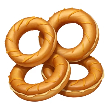 Onion rings sticker